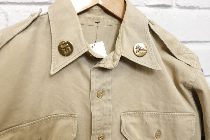US Military Medic Vintage Shirt Medium 60s