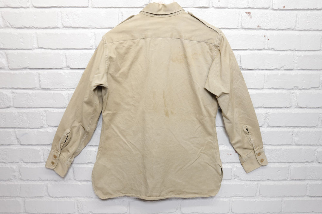 US Military Medic Vintage Shirt Medium 60s