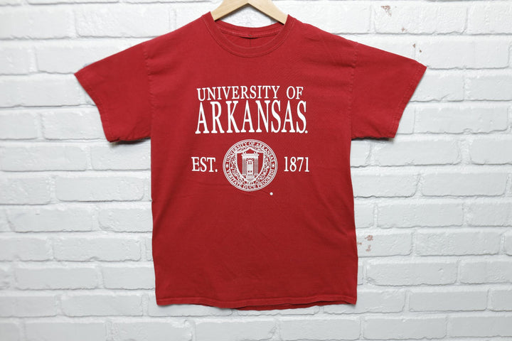 University of Arkansas Crest Vintage T Shirt Medium 2000s