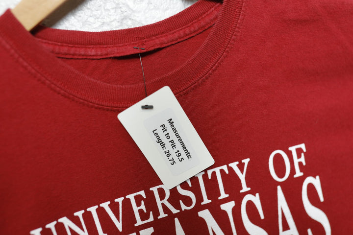 University of Arkansas Crest Vintage T Shirt Medium 2000s
