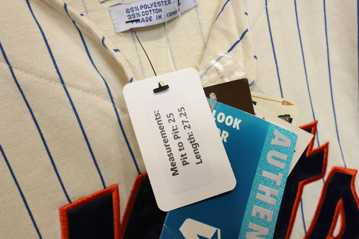 90s Vintage New York Mets Cooperstown Classics Starter Jersey Size Large