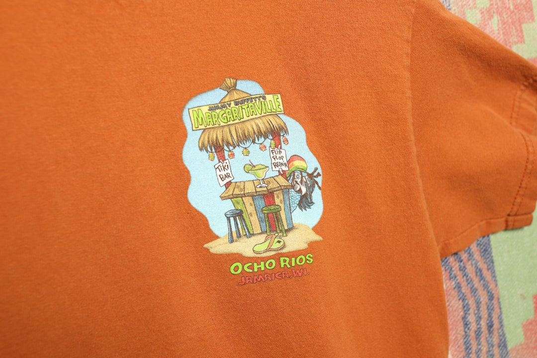 Jimmy Buffett's Margaritaville Ocho Rios Vintage T Shirt Small 2000s