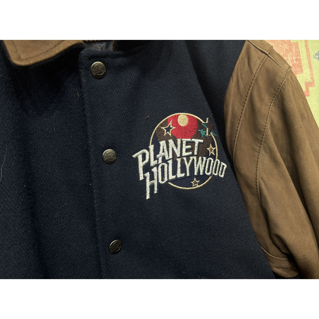 Planet Hollywood Las Vegas Vintage Varsity Jacket Medium 90s