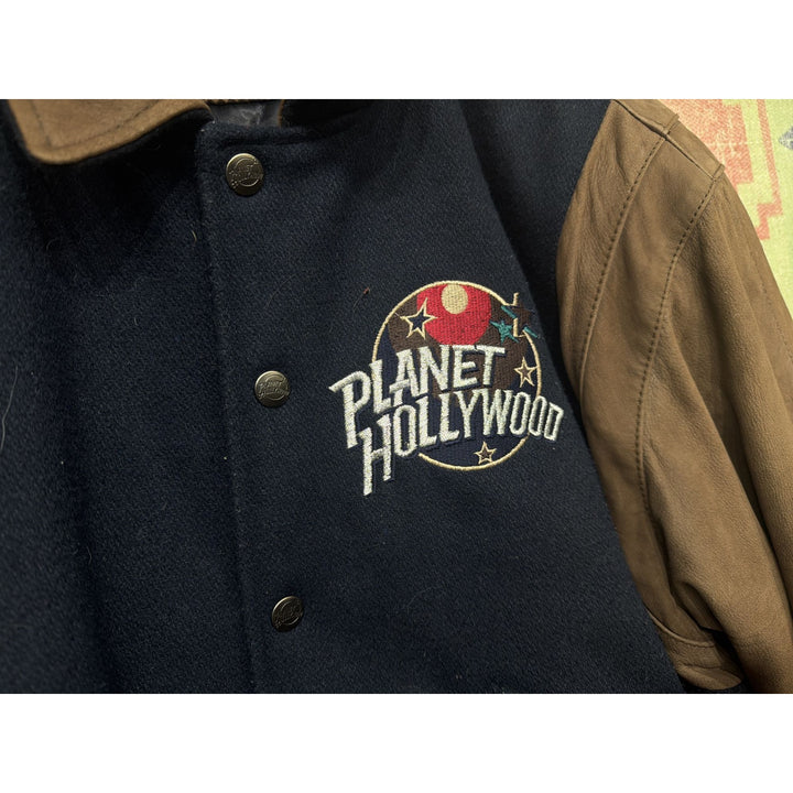 Planet Hollywood Las Vegas Vintage Varsity Jacket Medium 90s