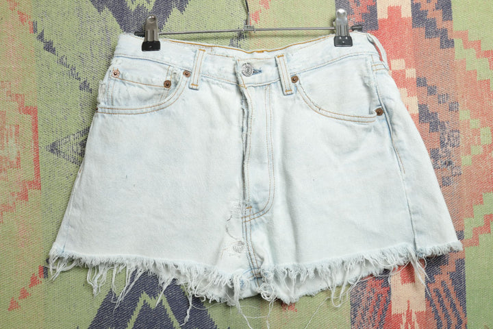 Levi's 501 Vintage Cut Off Denim Shorts 90s 27/1.5