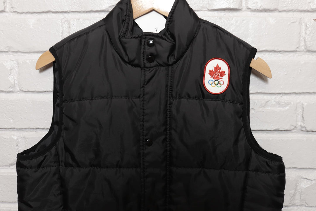 Broken Zipper Hudson Bay Canada Olympics Vest Size Small