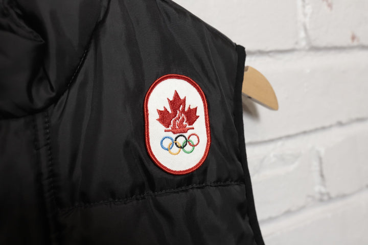 Broken Zipper Hudson Bay Canada Olympics Vest Size Small