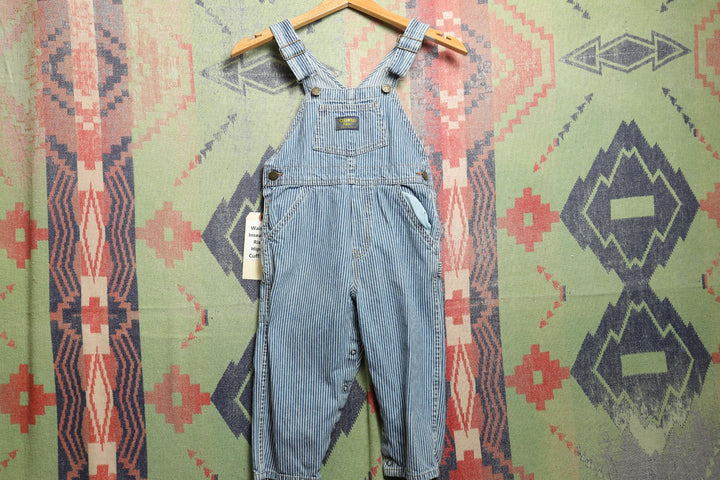 Osh Kosh B'gosh Vintage Striped Overalls 4T 2000s