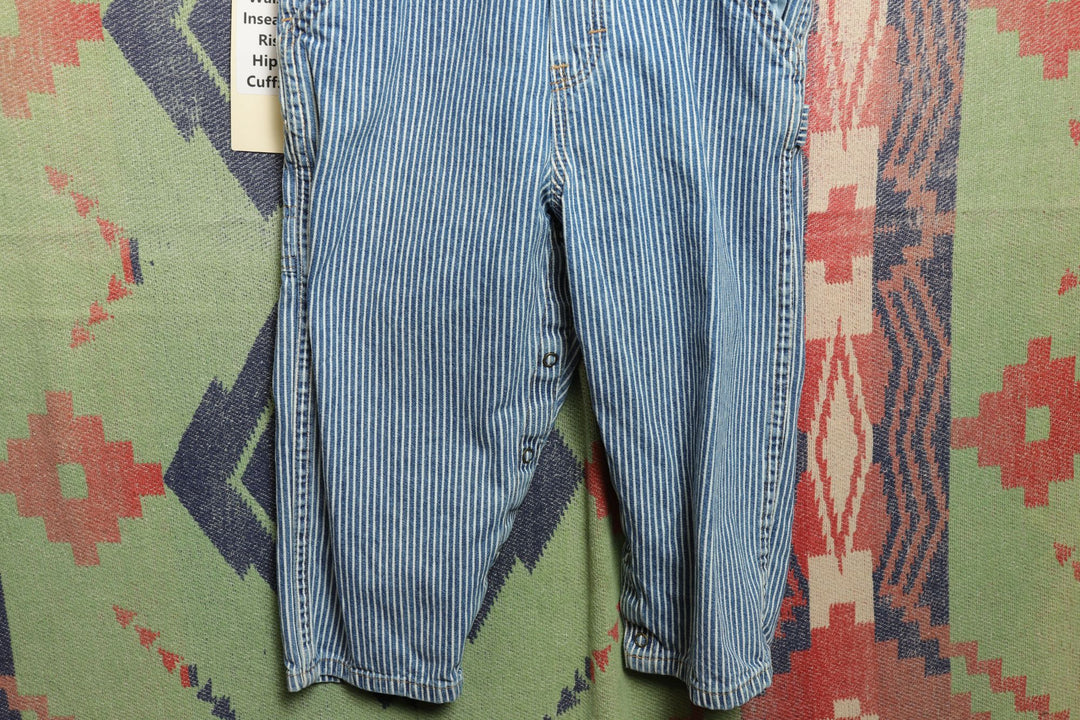 Osh Kosh B'gosh Vintage Striped Overalls 4T 2000s