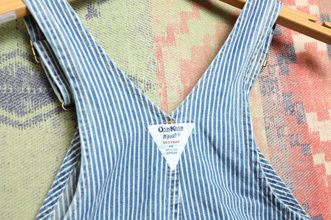 Osh Kosh B'gosh Vintage Striped Overalls 4T 2000s