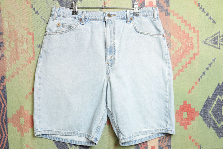 Levi's 550 Vintage Relaxed Fit Denim Shorts 90s 36