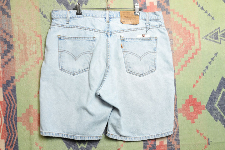 Levi's 550 Vintage Relaxed Fit Denim Shorts 90s 36