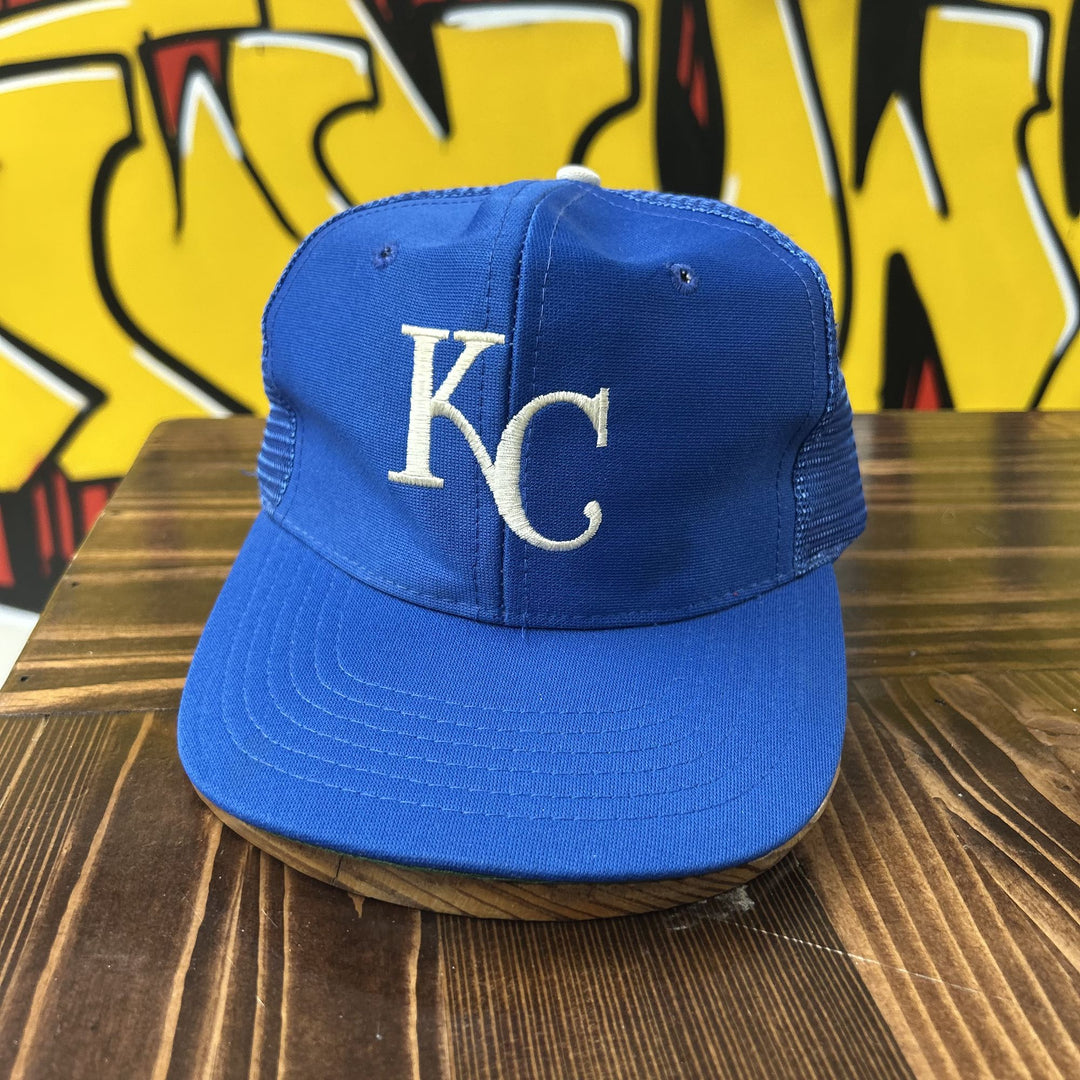 Kansas City Royals Vintage Snapback Trucker Hat 90s
