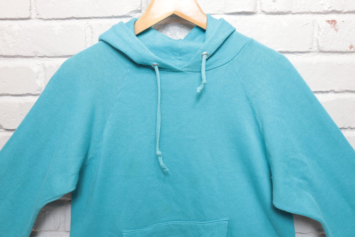 80s Vintage Steinwurtzel Blue Pullover Hoodie Size Large