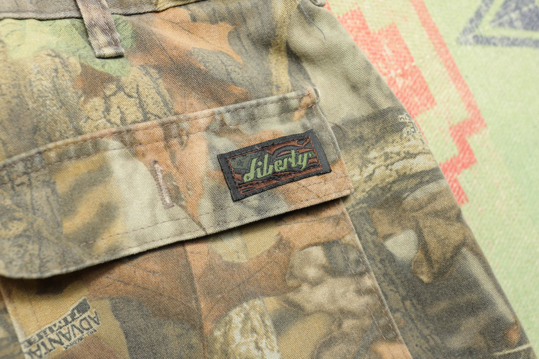 Liberty Vintage Advantage Camo Cargo Pants 90s 48/27