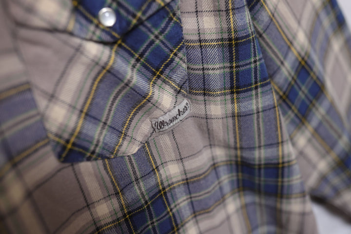 Wrangler Wrancher Vintage Plaid Shirt XL 2000s