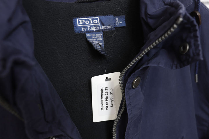Polo Ralph Lauren Vintage Fleece Lined Jacket Large 2000s