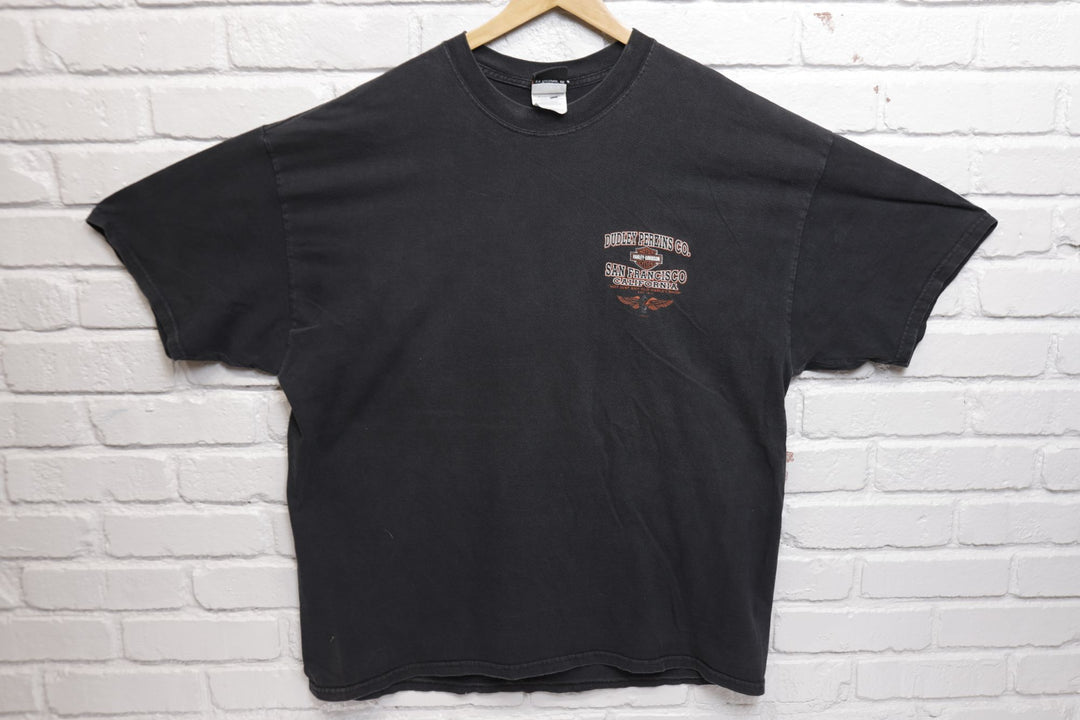 Harley Davidson Vintage San Francisco T Shirt 2000s XXL