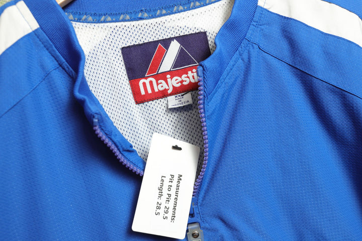 Creighton Vintage Majestic Windbreaker Jacket XXL 2000s