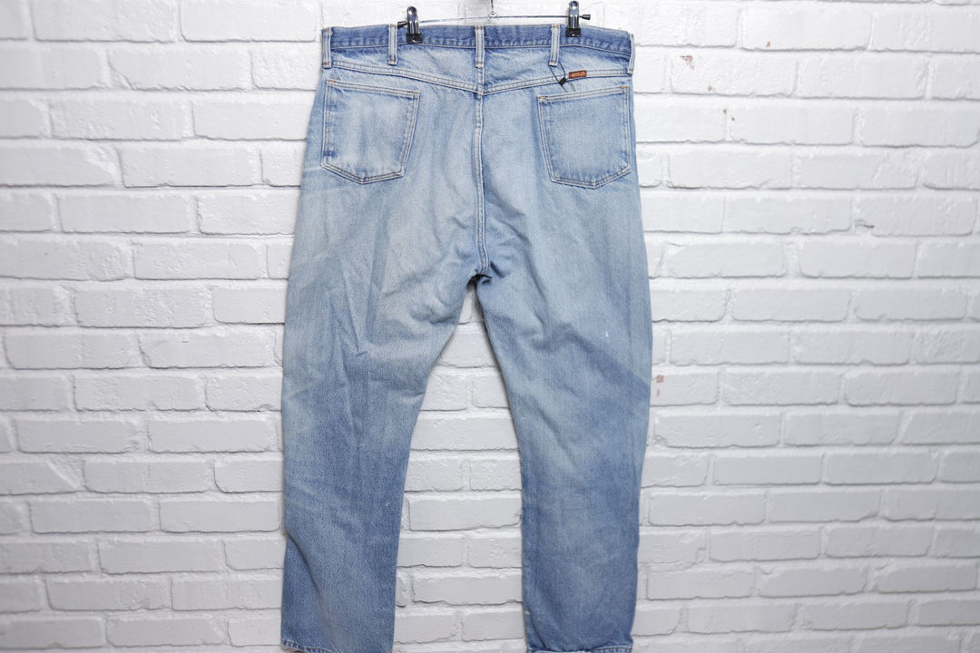 Rustler Vintage Faded Distressed Jeans 2000s 39/30.5