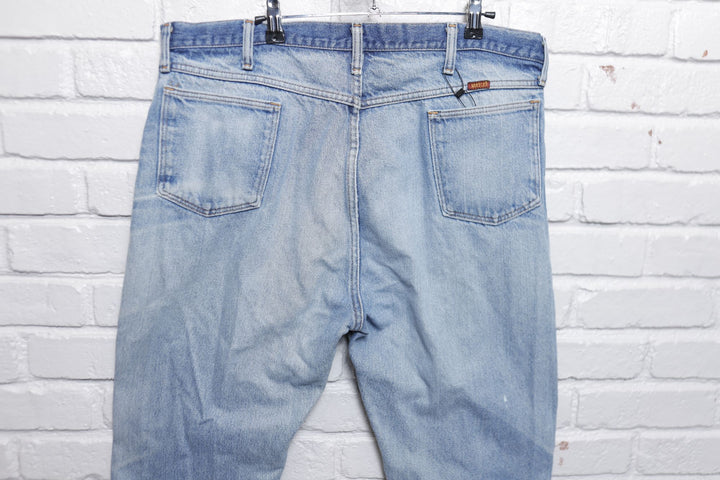 Rustler Vintage Faded Distressed Jeans 2000s 39/30.5