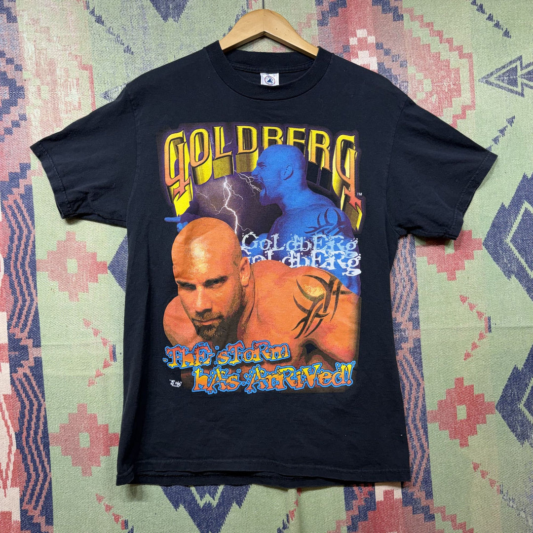 Goldberg WCW Wrestling Vintage Rap Tee T Shirt Medium 90s