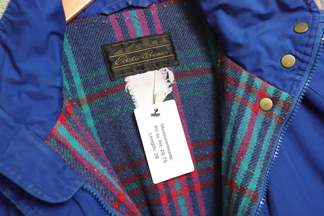 Eddie Bauer Vintage Wool Lined Jacket Medium 90s