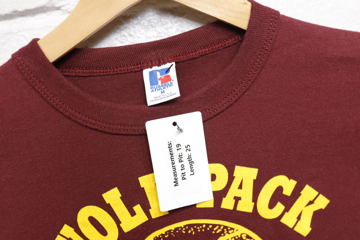 Wolf Pack Vintage Basketball Camp T Shirt 80s Medium