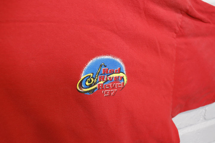 Red River Revel Vintage Jazz T Shirt XXL 90s