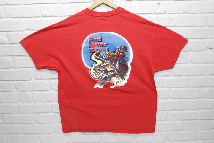 Red River Revel Vintage Jazz T Shirt XXL 90s