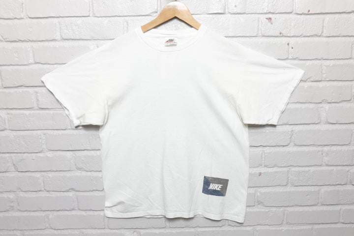 Nike Air Vintage White T Shirt 90s Medium