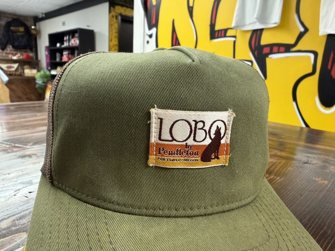 Lobo By Pendleton Vintage Snapback Trucker Hat 2000s
