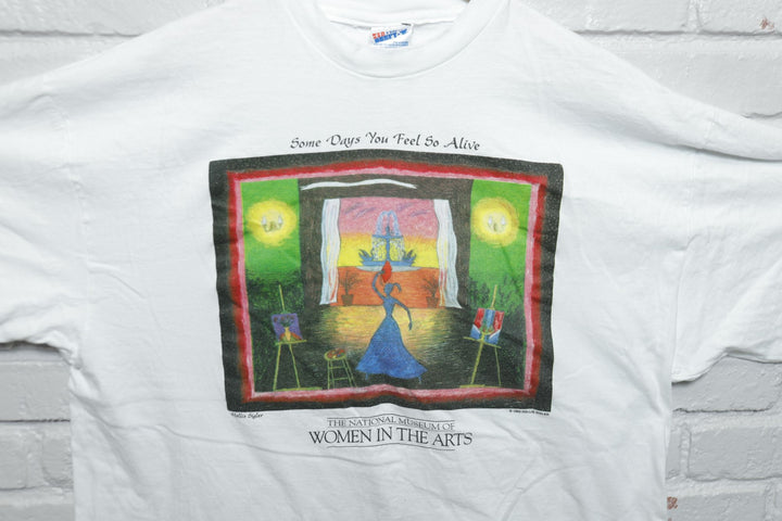 Hollis Sigler Vintage Some Days You Feel So Alive T Shirt 90s XXl