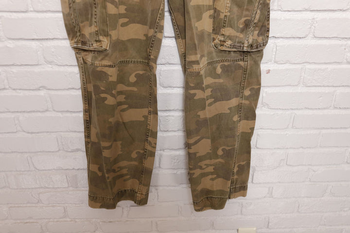 No Boundaries Vintage Camo Cargo Pants Y2k 2000s 38/31.5