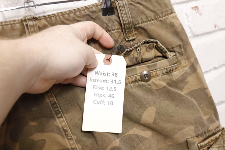 No Boundaries Vintage Camo Cargo Pants Y2k 2000s 38/31.5