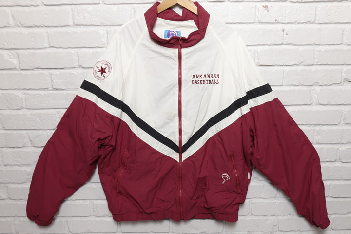 Arkansas Basketball Vintage Jacket 90s  XXL