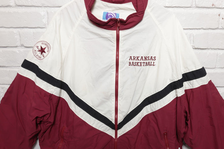 Arkansas Basketball Vintage Jacket 90s  XXL