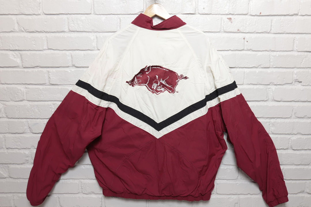 Arkansas Basketball Vintage Jacket 90s  XXL