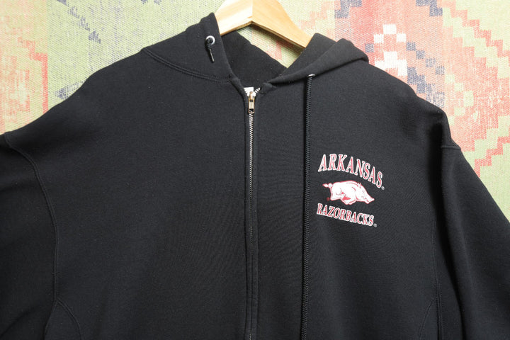 University of Arkansas Vintage Russell Hoodie XL 2000s