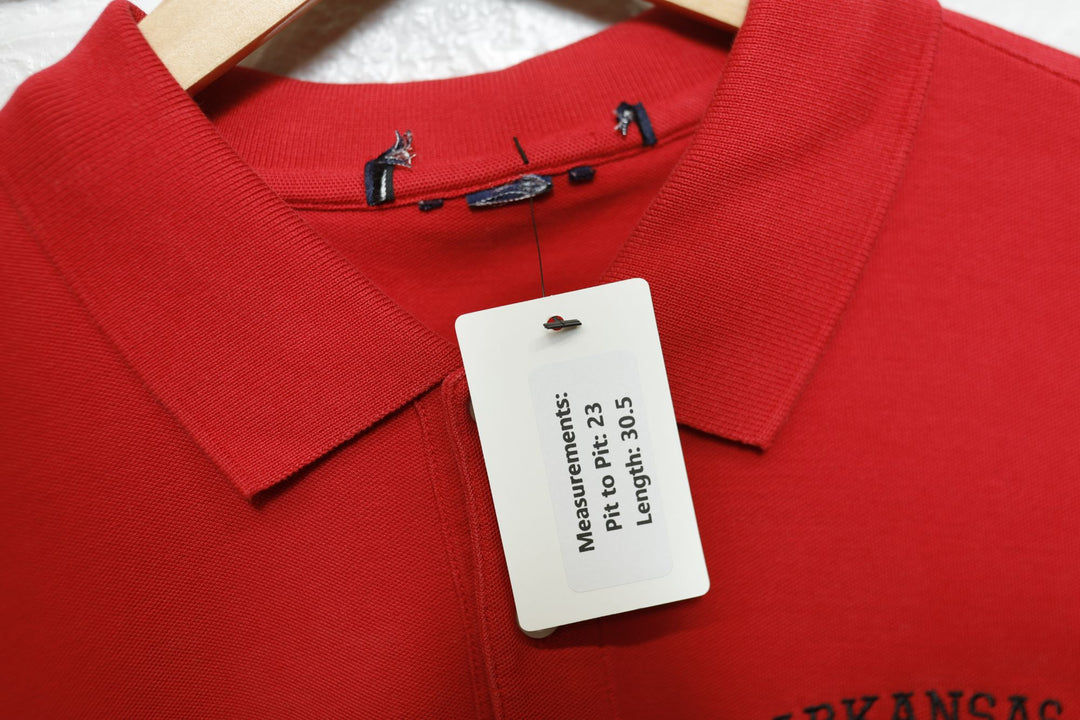 University of Arkansas Swimming Vintage Polo Shirt XL 2000s