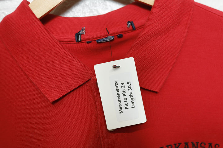 University of Arkansas Swimming Vintage Polo Shirt XL 2000s