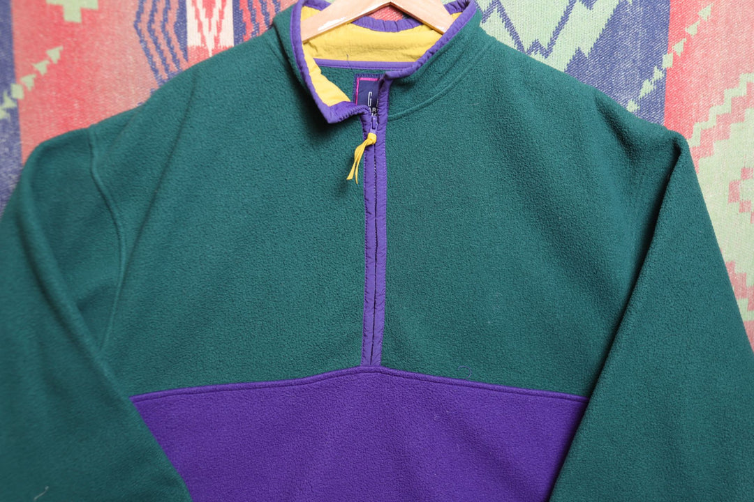 Gap Arctic Light Fleece Vintage Fleece Jacket Large 90s