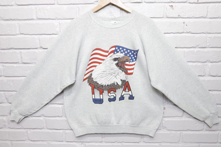 USA Eagle Vintage Sweatshirt XL 90s