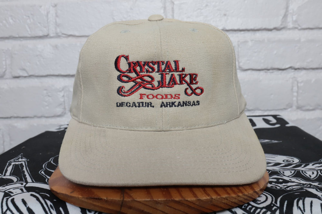 2000s Vintage Crystal Lake Foods Hat