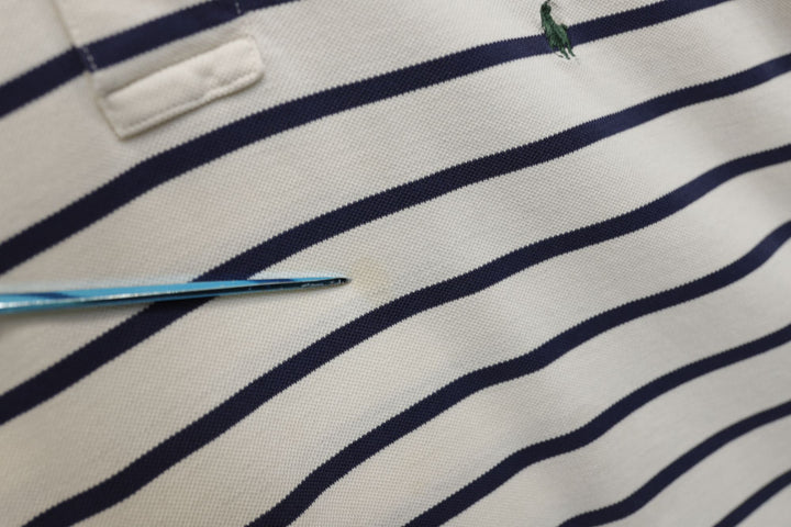 Polo Ralph Lauren Vintage Striped Polo Shirt XL 2000s