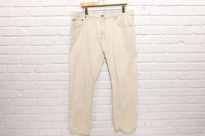 Orvis Vintage Tan Work Pants 2000s 39/31.5