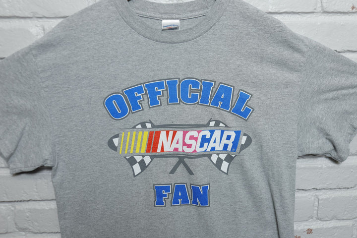 Official Nascar Fan Vintage Racing T Shirt 2000s Large