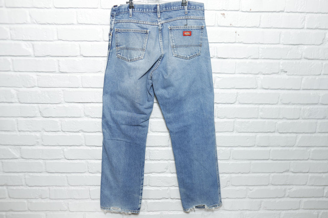 Dickies Vintage Distressed Faded Jeans 2000s 36/32