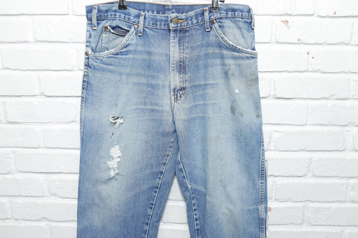 Dickies Vintage Distressed Faded Jeans 2000s 36/32