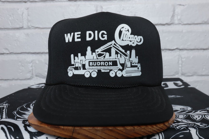 90s Vintage We Dig Chicago Budron Full Foam Hat